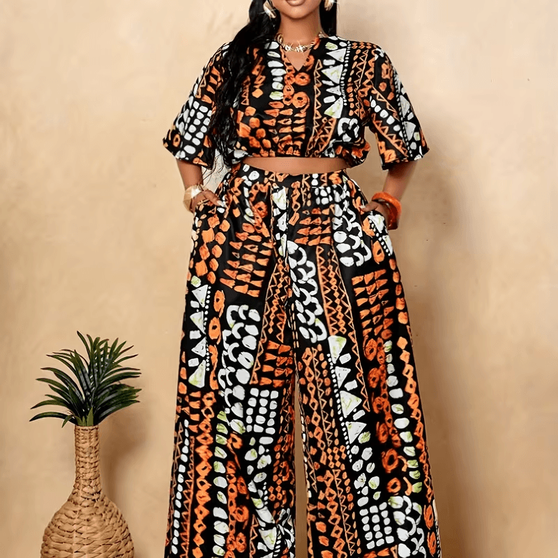 Ankara Print Co-ord Set